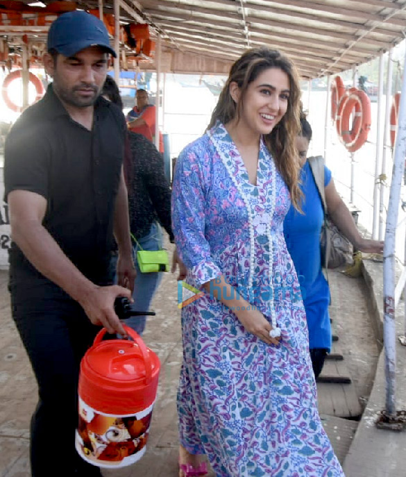 Photos: Sara Ali Khan snapped at the Versova jetty