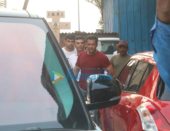 Photos: Salman Khan and Anand Pandit snapped in Bandra