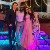 Varun Dhawan and Shraddha Kapoor join Street Dancer 3D director Remo D'souza and wife Lizelle as they renew their wedding vows