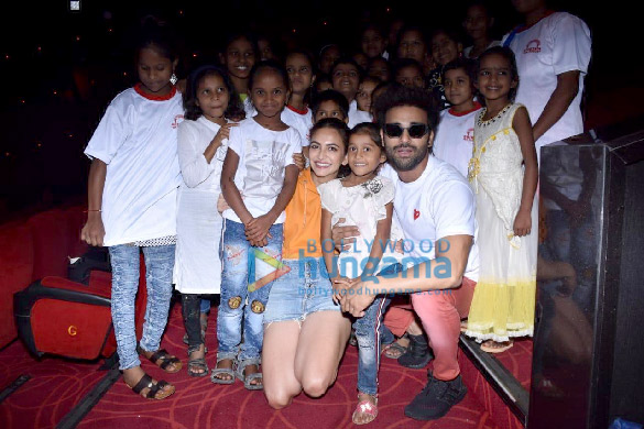 Photos: Pulkit Samrat and Kriti Kharbanda snapped at the special screening of ‘Pagalpanti’ for NGO kids of Shiksha Seva Foundation! Photos: Pulkit Samrat and Kriti Kharbanda snapped at the special screening of ‘Pagalpanti’ for NGO kids of Shiksha Seva Foundation!