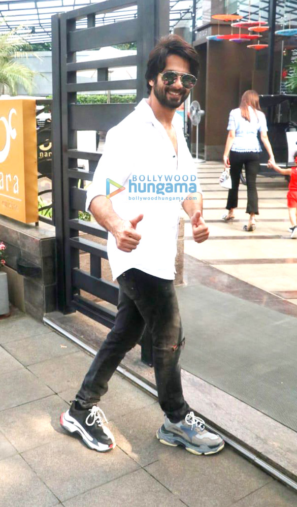 Photos: Shahid Kapoor spotted at Yauatcha in BKC