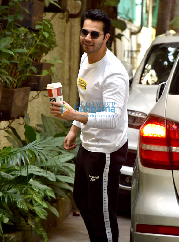 Photos: Varun Dhawan and Bipasha Basu spotted at Sunny Super Sound in Juhu