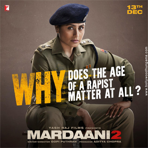 Mardaani 2 First Look - Bollywood Hungama