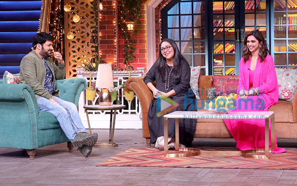 Photos: Deepika Padukone snapped on the sets of The Kapil Sharma Show Photos: Deepika Padukone snapped on the sets of The Kapil Sharma Show