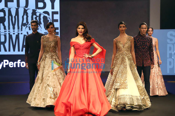 Photos: Jacqueline Fernandez walks the ramp for Shantanu & Nikhil in Delhi