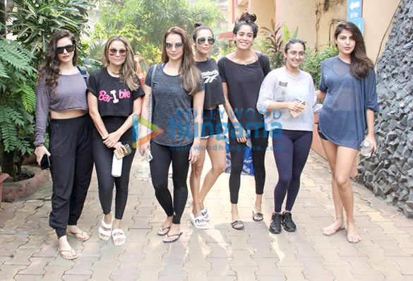 Photos: Malaika Arora, Seema Khan, Rhea Chakraborty and others spotted at Diva Yoga Photos: Malaika Arora, Seema Khan, Rhea Chakraborty and others spotted at Diva Yoga