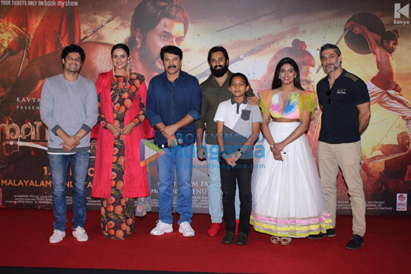 Photos: Megastar Mammootty and the cast launch the Hindi trailer of ‘Mamangam’ Photos: Megastar Mammootty and the cast launch the Hindi trailer of ‘Mamangam’