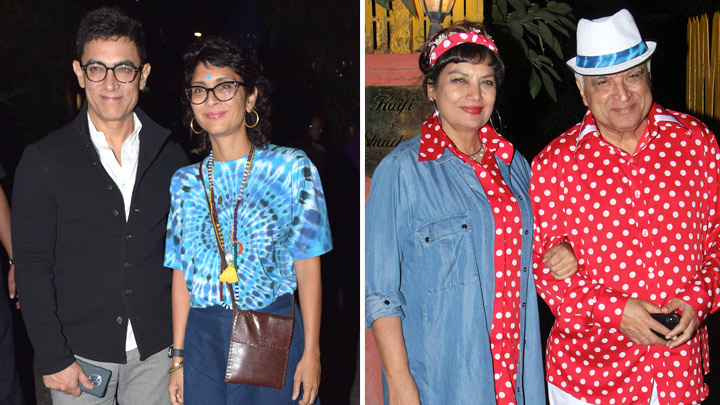 Celebs attend Javed Akhtar’s birthday party