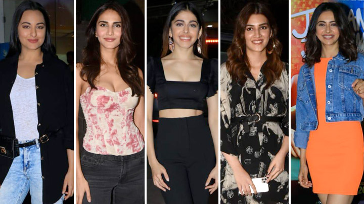 Celebs attend the special screening of the film Jawaani Jaaneman at Juhu PVR
