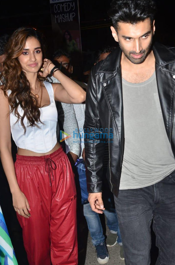 Photos Disha Patani And Aditya Roy Kapur Snapped During Promotions Of