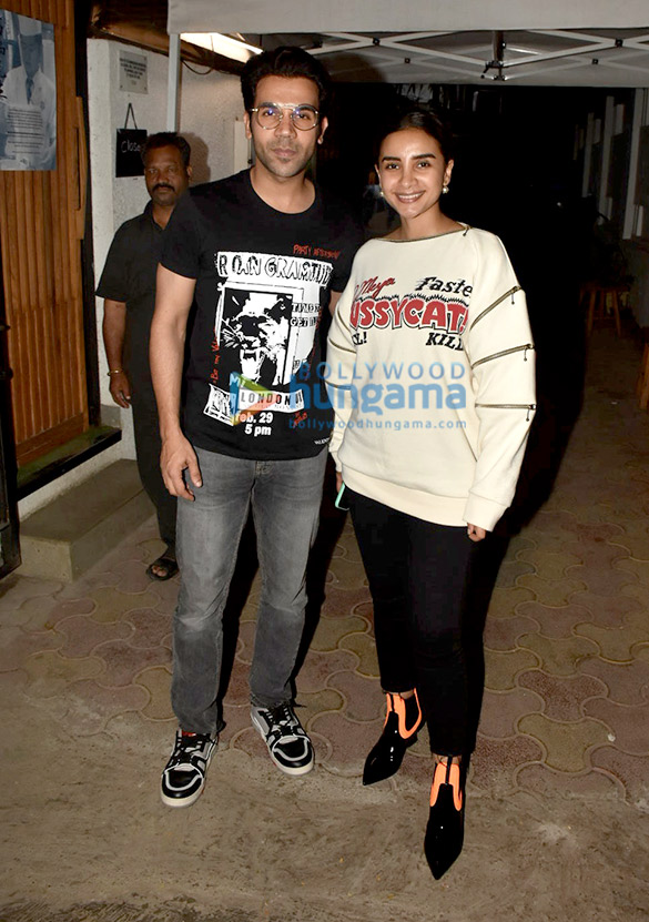Photos: Rajkummar Rao and Patralekha spotted at Izumi in Bandra