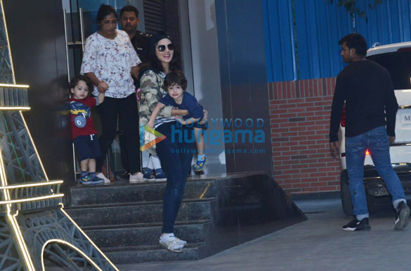 Photos: Sunny Leone spotted at play school in Juhu
