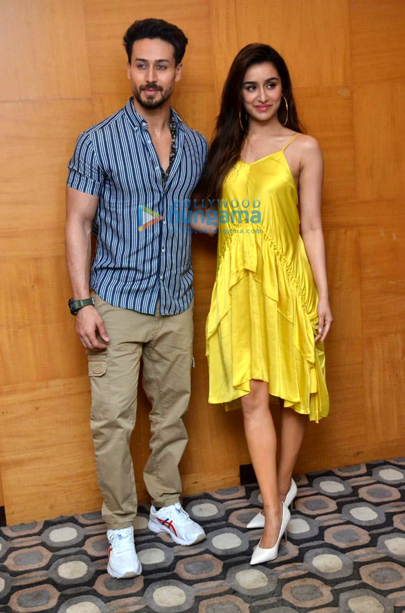 Photos Tiger Shroff and Shraddha Kapoor snapped promoting their film