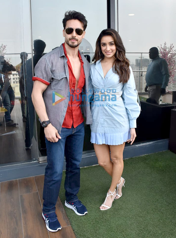 Photos: Tiger Shroff and Shraddha Kapoor snapped promoting their film