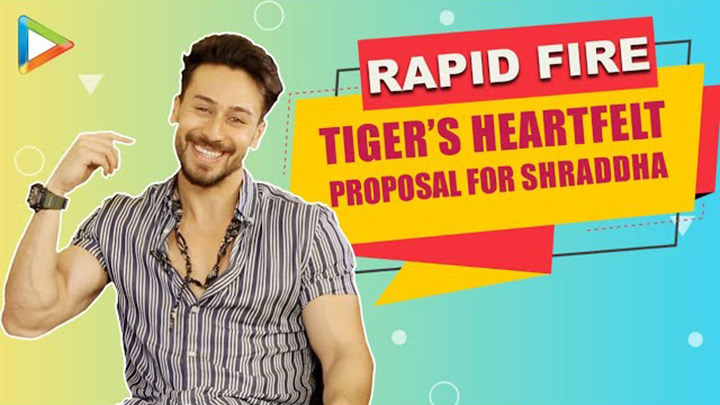 Rapid Fire: Tiger Shroff PROPOSES Shraddha | Does he have crush on Disha? | Baaghi 3