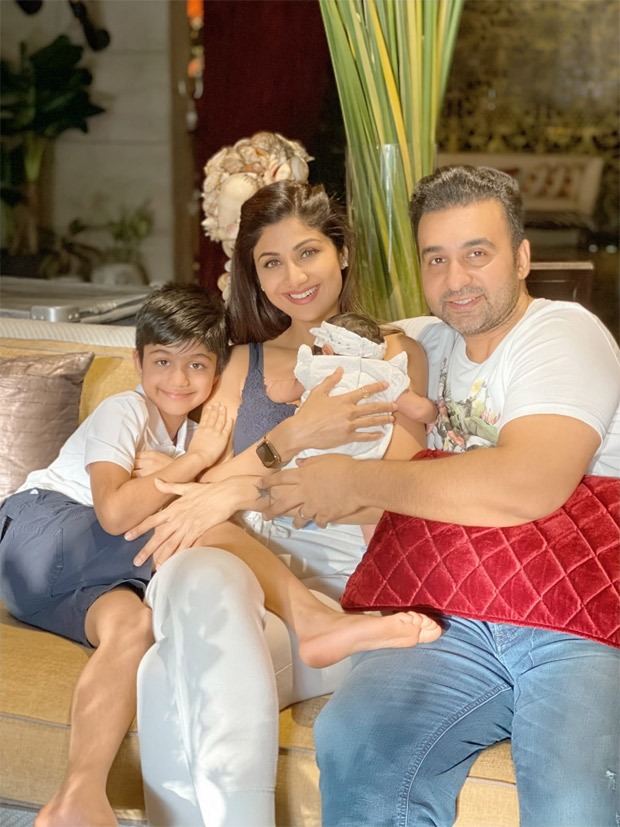 Shilpa Shetty shares new family photo as daughter Samisha ...