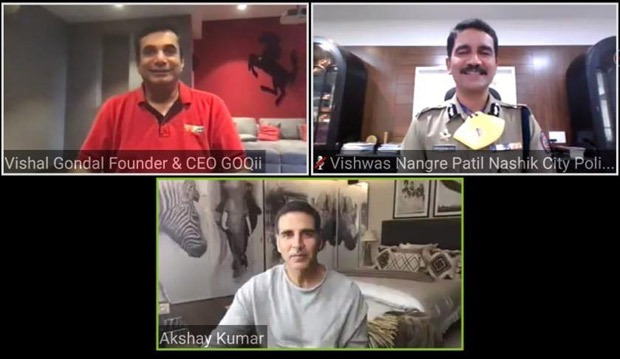 Akshay Kumar and Nashik City Police launch centralized online health system to monitor the wellness of its Police force Akshay Kumar and Nashik City Police launch centralized online health system to monitor the wellness of its Police force