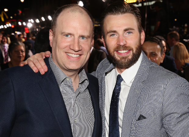 Captain America actor Chris Evans credits Marvel Studios President Kevin Feige for the success of the MCU