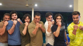 Salman Khan celebrates Raksha Bandhan; flaunts his rakhi with Arbaaz, Sohail, Aayush Sharma and more