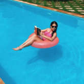 Sara Ali Khan looks pretty in pink bikini as she enjoys pool day in Goa
