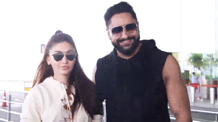 Shefali Jariwala spotted at the airport Shefali Jariwala spotted at the airport