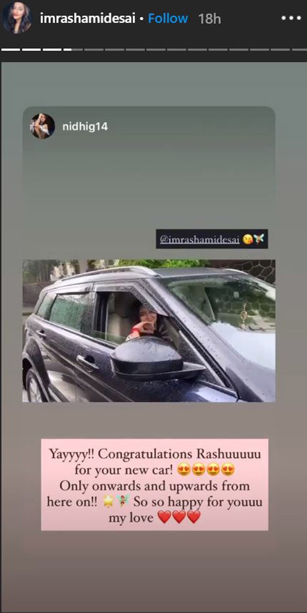 Rashami Desai becomes the owner of a luxury car; shares pictures