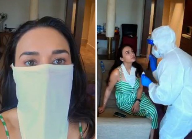 Preity Zinta shares video of her third COVID-19 test in Dubai; reveals she tested negative 