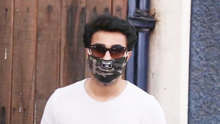 Aadar Jain spotted at Dubbing studio in Bandra Aadar Jain spotted at Dubbing studio in Bandra