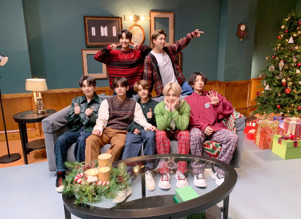 BTS members welcome Christmas season during ‘Life Goes On’ performance