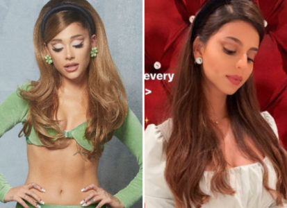 Halloween Suhana Khan Is Channelling Ariana Grande From Positions Album And Her Look Is Beautiful Bollywood News Bollywood Hungama