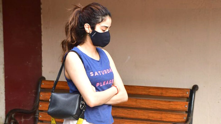 Janhvi Kapoor spotted at Pilates Bandra Janhvi Kapoor spotted at Pilates Bandra