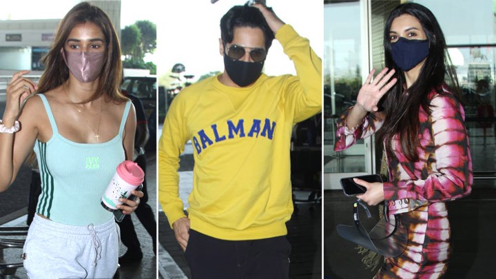 Spotted: Disha Patani, Sidharth Malhotra and Diana Penty at the airport