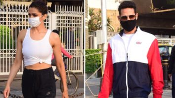 Deepika Padukone and Siddhant Chaturvedi spotted at Gateway of India for shoot