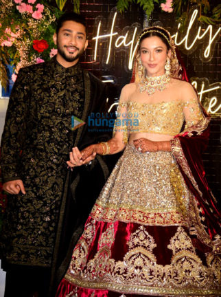 Photos: Celebs snapped at Gauahar Khan and Zaid Darbar’s wedding reception