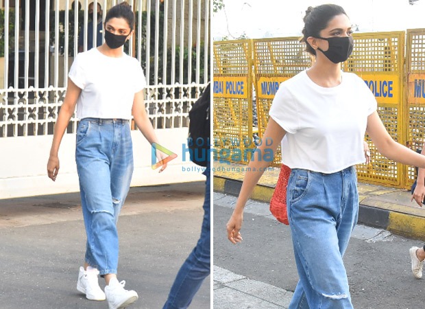 Deepika Padukone Shows You How To Opt For Comfort Style By Pairing Plain White T Shirt In Three Different Ways Bollywood News Bollywood Hungama Gossipbollywood