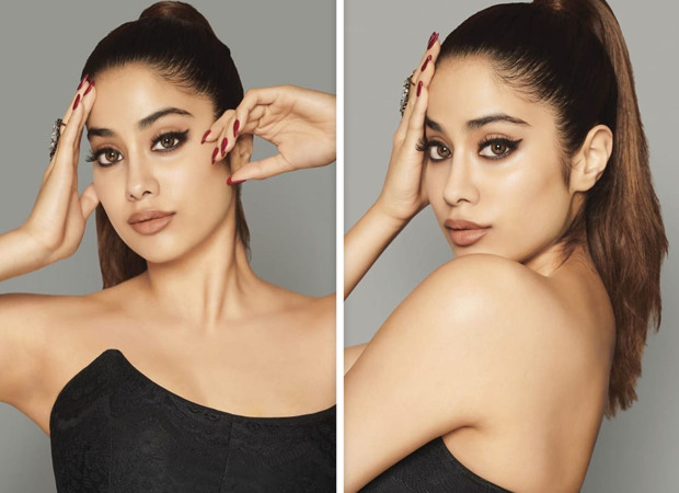 BOLD AND BEAUTIFUL! Janhvi Kapoor kicks off the week on a glamorous note with bronzed look and winged liner : Bollywood News - Vimarsana News