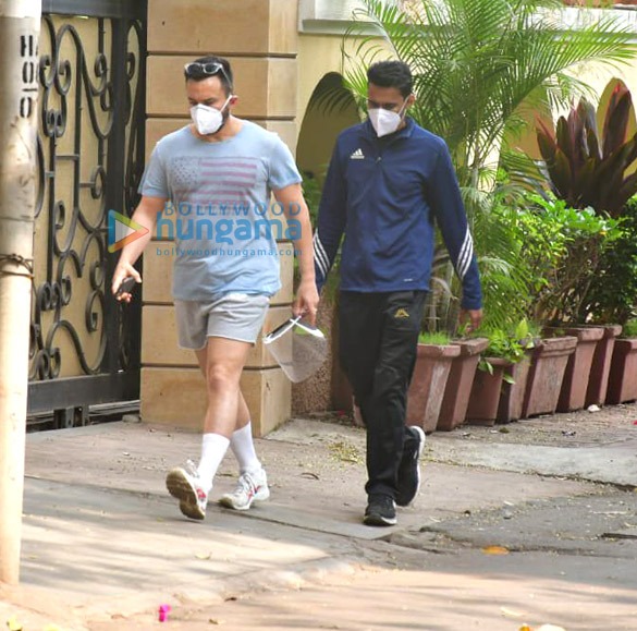 Photos: Saif Ali Khan spotted in Bandra Photos: Saif Ali Khan spotted in Bandra