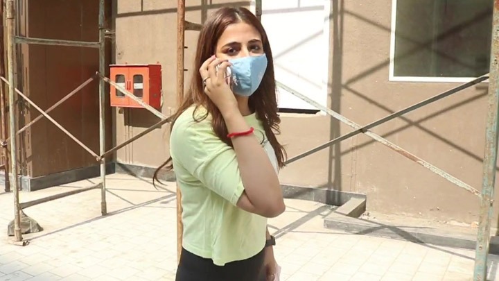 Nupur Sanon spotted at Gym Nupur Sanon spotted at Gym