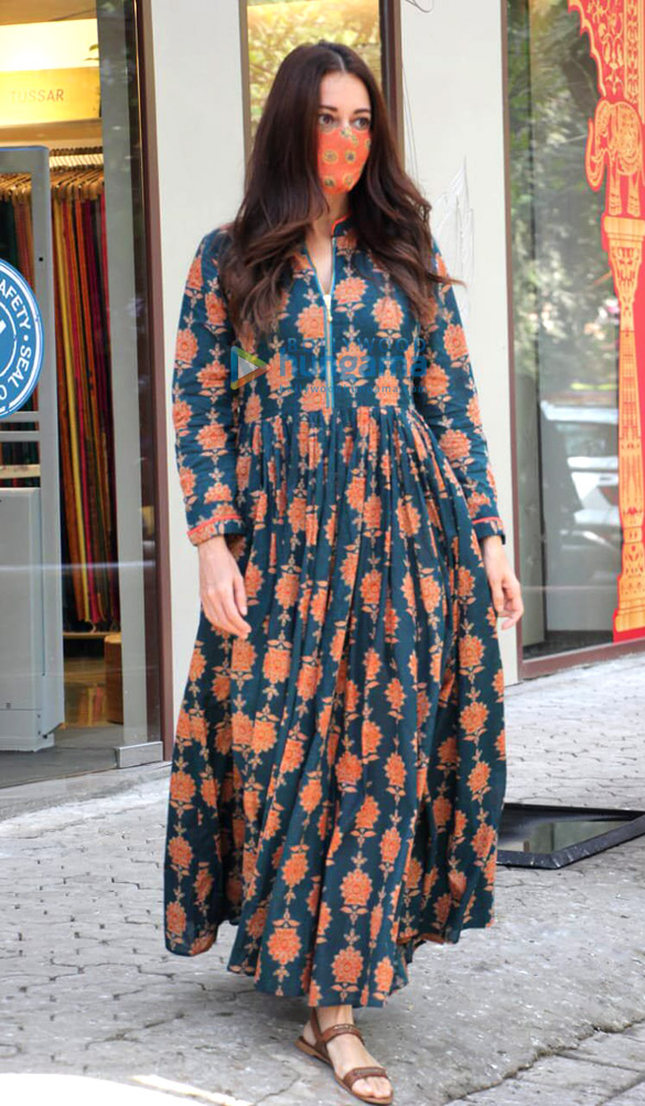 Photos: Dia Mirza and Isabel Kaif spotted in Bandra