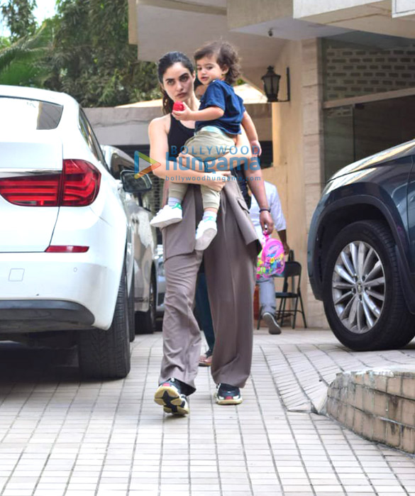 Photos: Gabriella Demetriades spotted in Bandra with her son Photos: Gabriella Demetriades spotted in Bandra with her son
