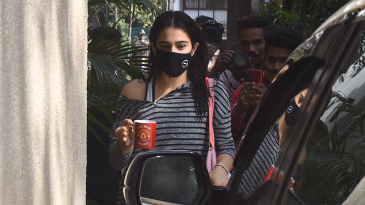 Sara Ali Khan spotted at Gym Bandra Sara Ali Khan spotted at Gym Bandra