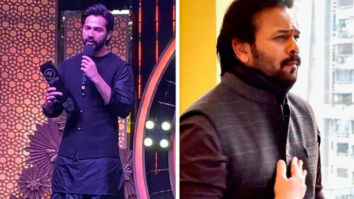 Varun Dhawan and Rohit Shetty get felicitated for their contribution during the COVID-19 pandemic