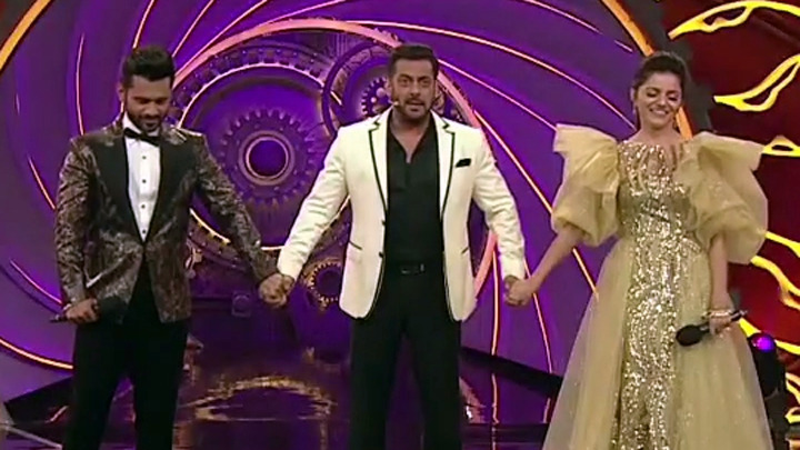 Bigg Boss 14 Grand Finale Salman Khan Teases Rahul And Rubina While 