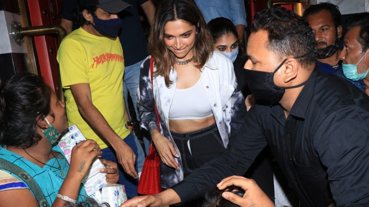 Deepika Padukone spotted at Tori restaurant in Bandra