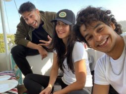 PhoneBhoot trio Katrina Kaif, Ishaan Khatter and Siddhant Chaturvedi enjoy lakeside view in Udaipur PhoneBhoot trio Katrina Kaif, Ishaan Khatter and Siddhant Chaturvedi enjoy lakeside view in Udaipur!