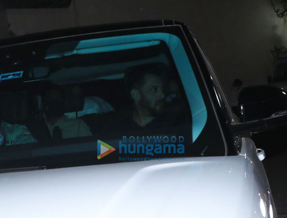 Photos: Salman Khan snapped after shoot at YRF studios in Andheri