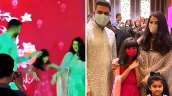 Watch: Aaradhya Bachchan nails the signature step of ‘Desi Girl’ as she dances with Aishwarya Rai and Abhishek Bachchan