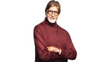 Amitabh Bachchan is back home & raring to get back to work