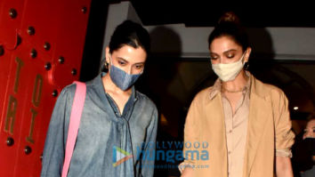 Photos: Deepika Padukone spotted at Tori in Bandra with her sister