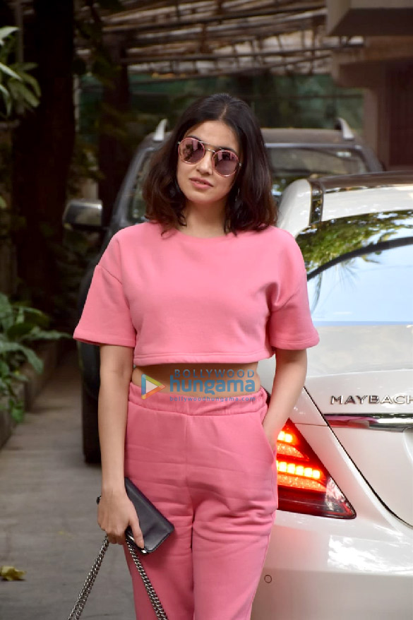 Photos: Divya Khosla Kumar snapped at dubbing studio in Juhu